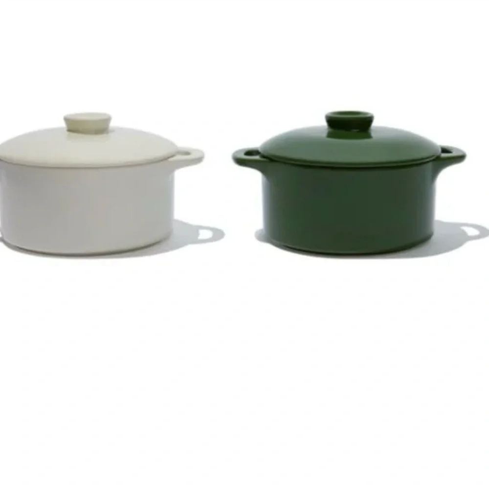 Mini Round Ceramic Cocotte Set‎